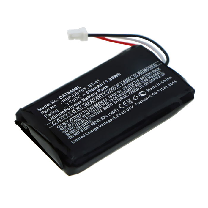 Batería para lector QR Datalogic Rida DBT6400 500mAh 3.7V de CELLONIC