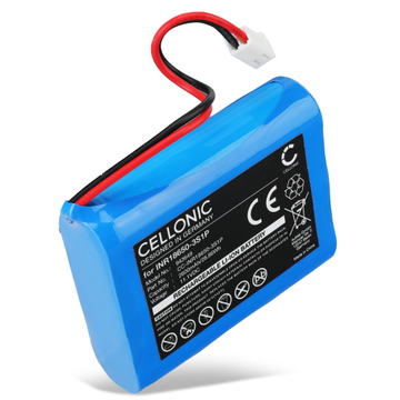 1x Batería para Capillus 272 INR18650-3S1P (2600mAh, 11.1V) de CELLONIC