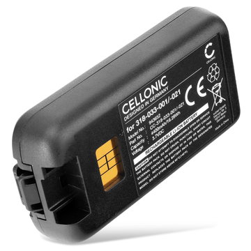 Batería para lector QR Honeywell CK3X, CK3, CK3R, CK3A, CK3B, CK3C, CK3N, CK3N1, CK3C1 4400mAh 3.7V de CELLONIC