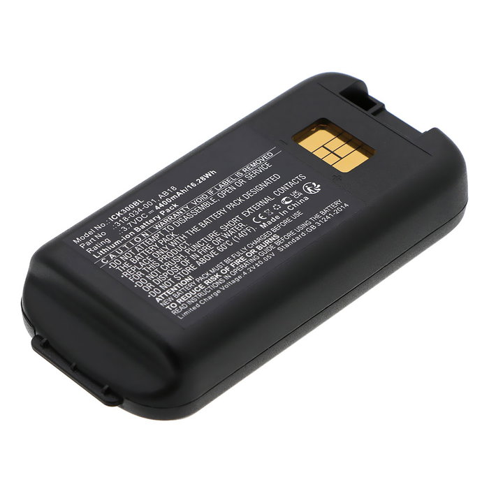 Batería para lector QR Honeywell CK3X, CK3, CK3R, CK3A, CK3B, CK3C, CK3N, CK3N1, CK3C1 4400mAh 3.7V de CELLONIC
