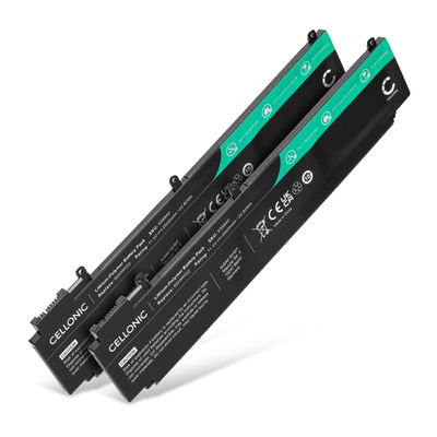 2x Batería para ordenador portátil Lenovo ThinkPad T460s, T470s, Lenovo 00HW022, 00HW023, SB10F46461 2000mAh 11.4V  de CELLONIC