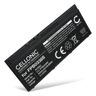 Batería para ordenador portátil Fujitsu LifeBook E5510, U749, E5411, T937, Lifebook U7410, E559, U7510, U748, E558, U758, T939, Fujitsu FPB0338S, CP721834-01, CP734928-01 3450mAh 14.4V  de CELLONIC