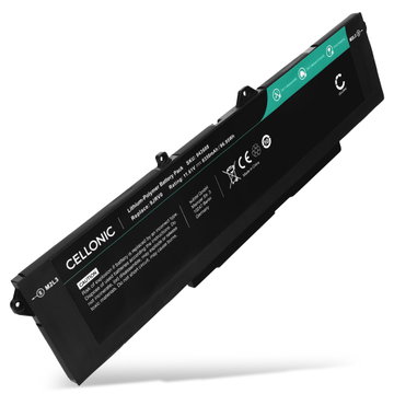 Batería Dell para ordenador portátil Dell Alienware M18 R2, m18 R1, M17 R5, M18 R1 (AMD), M18 R1 (Intel), Precision 3591, 3561, 3571, Latitude 5521, 5531, 15 5531, Dell 9JRV0, 53XP7 8350mAh 11.61V  de CELLONIC