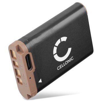 1x Battery for Sony Cyber-shot DSC-RX100, DSC-RX100M3 (RX100 III), NP-BX1 (1120mAh, 3.6V) from CELLONIC