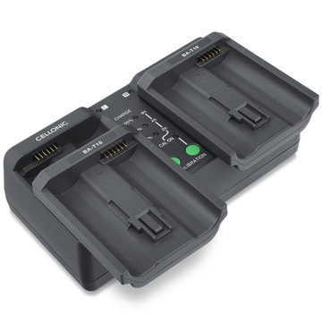 Cargador doble USB (EN-EL4, EN-EL4a) para Nikon D3, F6, D3s, D2X + 1m de CELLONIC