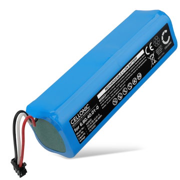 Batería para Airrobo T9, T10 Plus Blaupunkt XTREME, BPK-VCBB1XTE, BPK-VCBB1XTEIC, BPK-VCBB1XTEN Laresar L6 Pro Honiture Q6 Pro Onson J30 Pro 6700mAh de CELLONIC