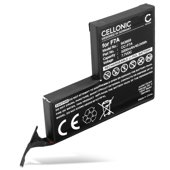 1x Batería para Steam Deck (LCD) F7A (5200mAh, 7.7V) de CELLONIC