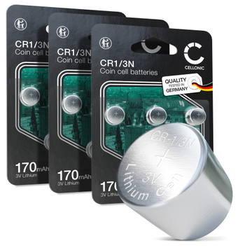 CELLONIC 15x Pila CR1/3N (Lithium, 3V, 170mAh)