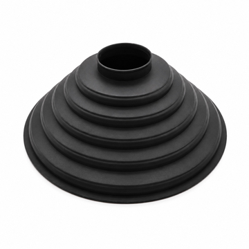 Lens Hood Universal 50-70mm – Collapsible, Rubber, Snap-On: Outside Handle / Side Pinch from CELLONIC