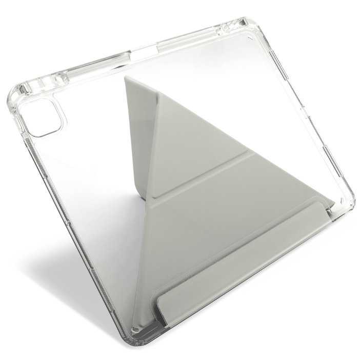 CELLONIC Funda iPad Trifold con Portalápiz, para iPad Pro 13 (25/24), Gris