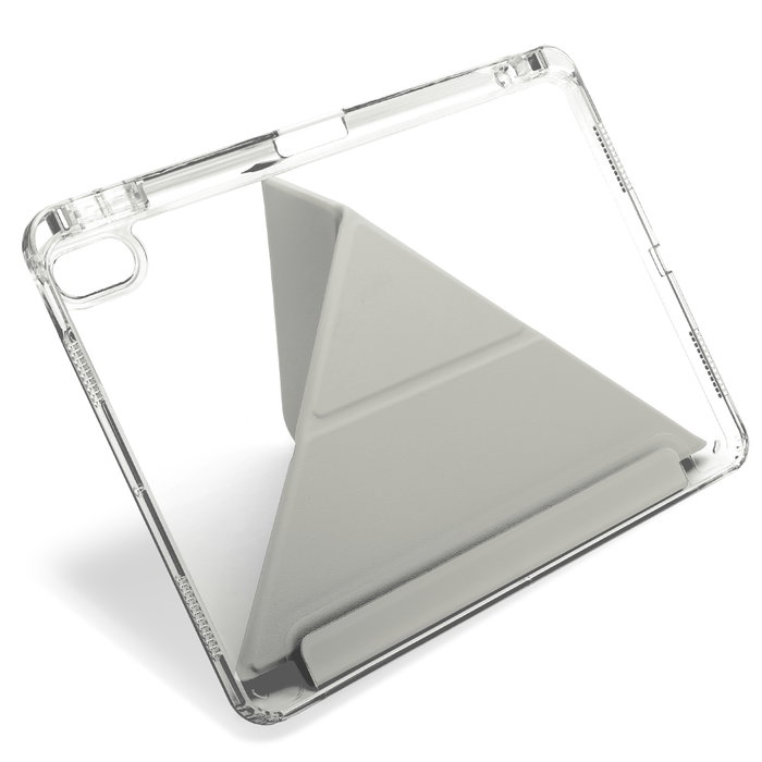 CELLONIC Funda iPad Trifold con Portalápiz, para iPad Air 11/Air 5/4, Gris