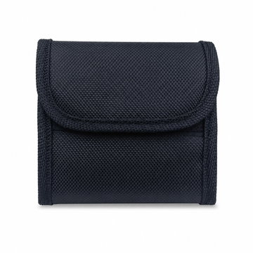 1x Camera Lens Filter Bag for - Nylon, Black Orange Case