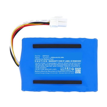Batería para MOVA LiDAX Ultra 800, Ultra 1200, Ultra 1600, ViAX 250, 500, Mower 600, 1000 MOVA LiDAX Ultra 800, ViAX 250, 500 (5000mAh, 18.5V) de CELLONIC